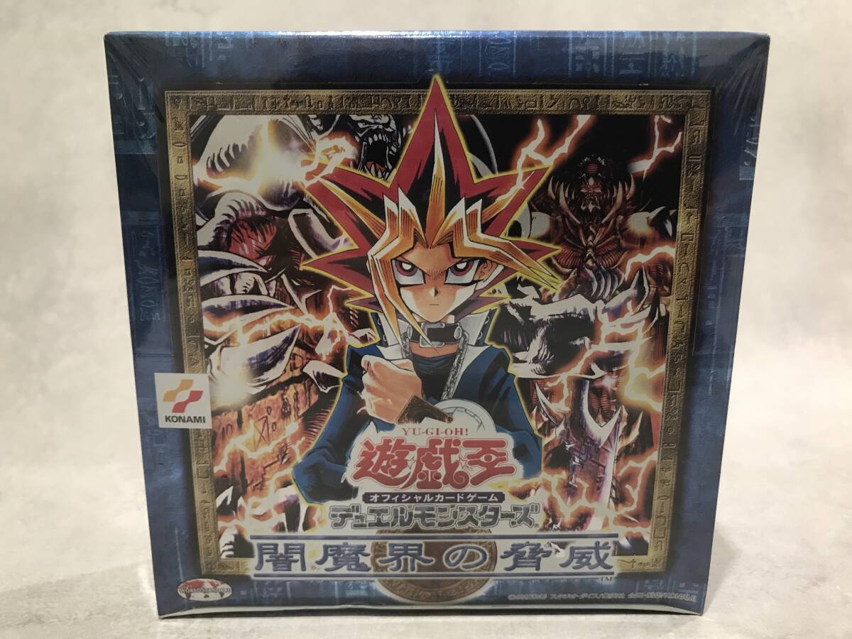 未開封】遊戯王OCG デュエルモンスターズ 闇魔界の脅威 1BOX 未開封】遊戯王OCG デュエルモンスターズ 闇魔界の脅威 1BOX