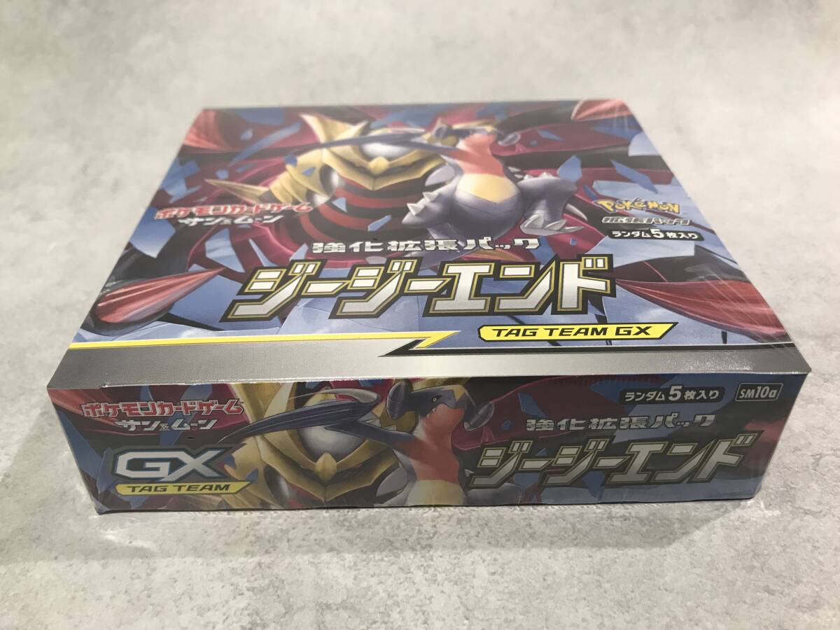 未開封】ポケモンカード ジージーエンド 1BOX シュリンク付き 未開封】ポケモンカード ジージーエンド 1BOX シュリンク付き