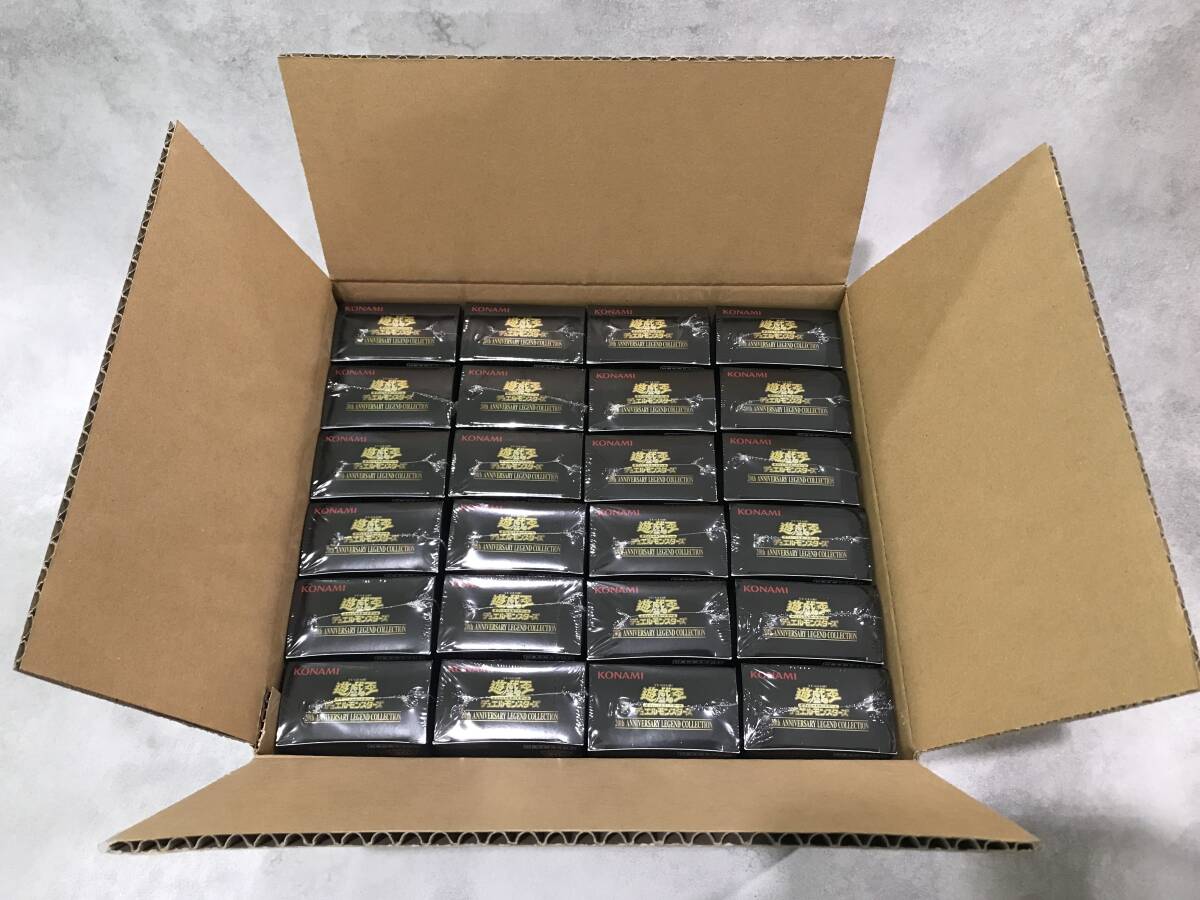 未開封】遊戯王 20th ANNIVERSARY LEGEND COLLECTION 24BOX 未開封】遊戯王 20th ANNIVERSARY LEGEND COLLECTION 24BOX