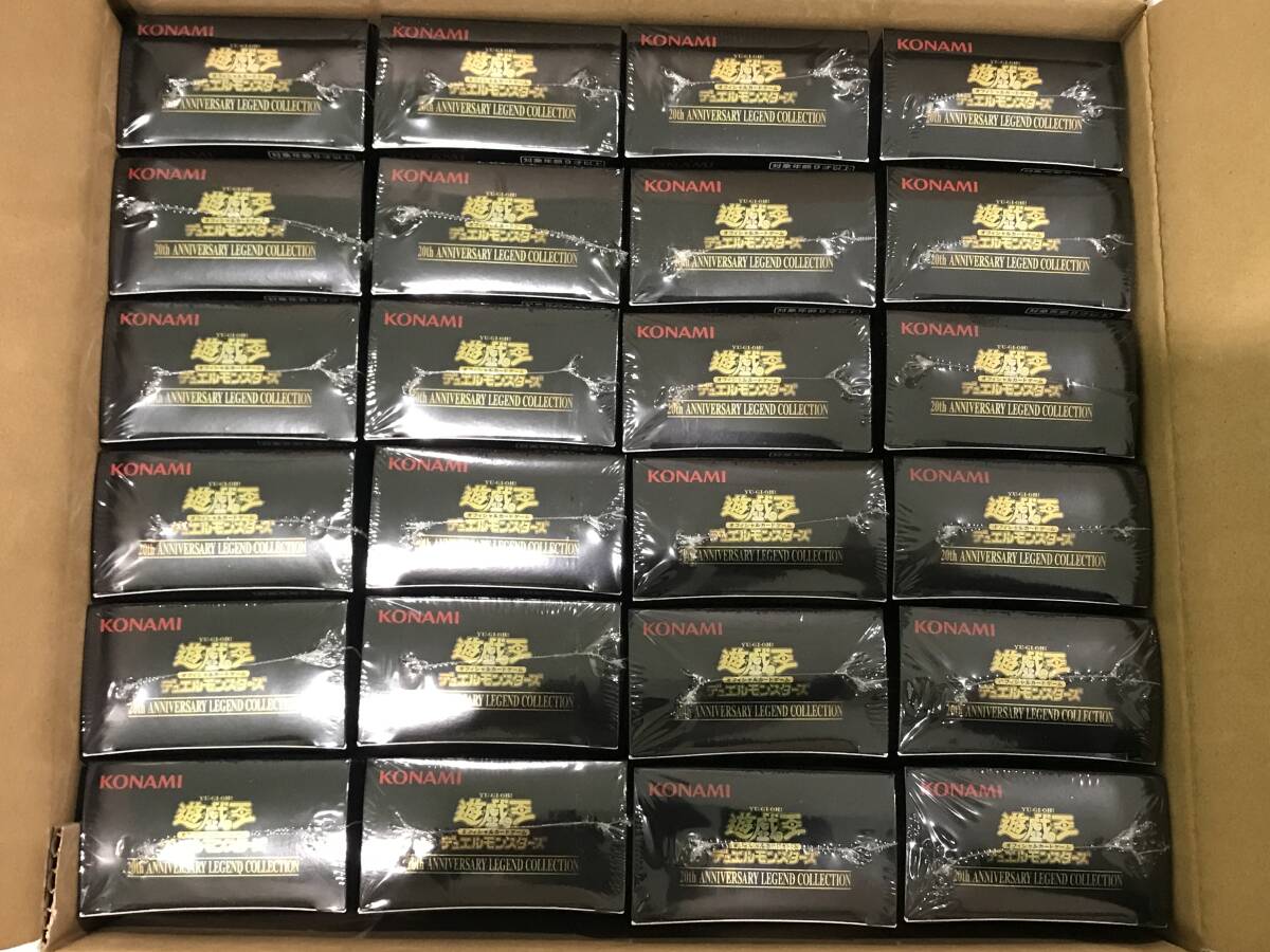 未開封】遊戯王 20th ANNIVERSARY LEGEND COLLECTION 24BOX 未開封】遊戯王 20th ANNIVERSARY LEGEND COLLECTION 24BOX