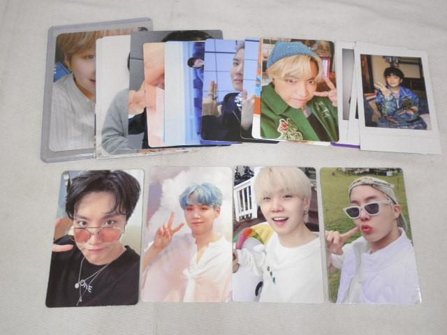大注目 同梱可】中古品 韓流 防弾少年団 BTS J-HOPE ホソク SUGA シュガ タレントカード