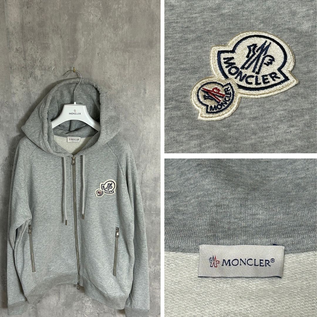 定価12万円 新品未使用タグ付き・本物保証 MONCLER ダブルロゴ 定価12万円 新品未使用タグ付き・本物保証 MONCLER ダブルロゴ