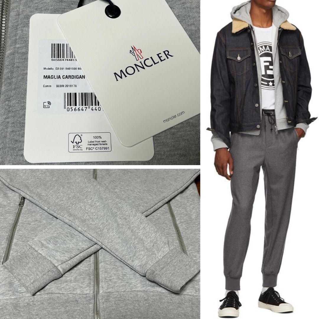 定価12万円 新品未使用タグ付き・本物保証 MONCLER ダブルロゴ 定価12万円 新品未使用タグ付き・本物保証 MONCLER ダブルロゴ