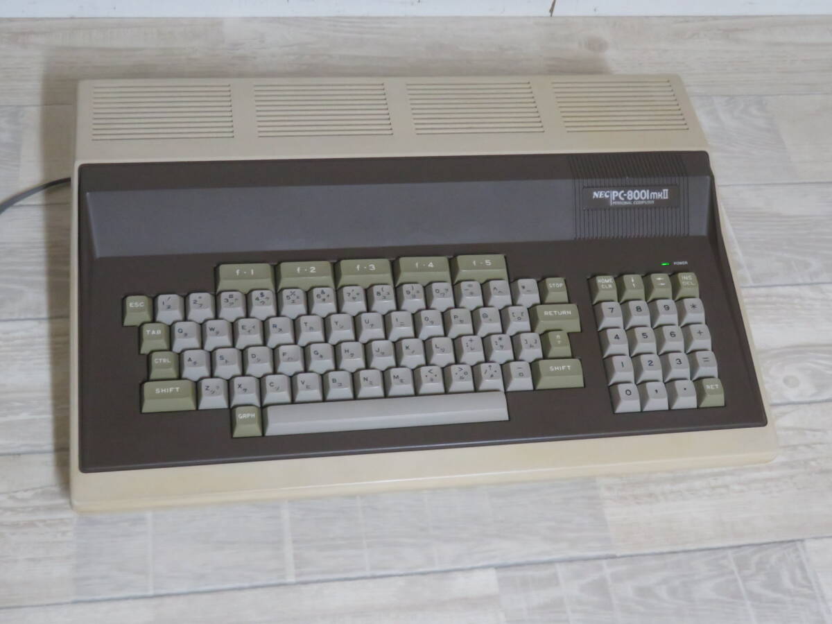 希少 レア 当時物 NEC PC-8001MKⅡ レトロPC パーソナル 希少 レア 当時物 NEC PC-8001MKⅡ レトロPC パーソナル