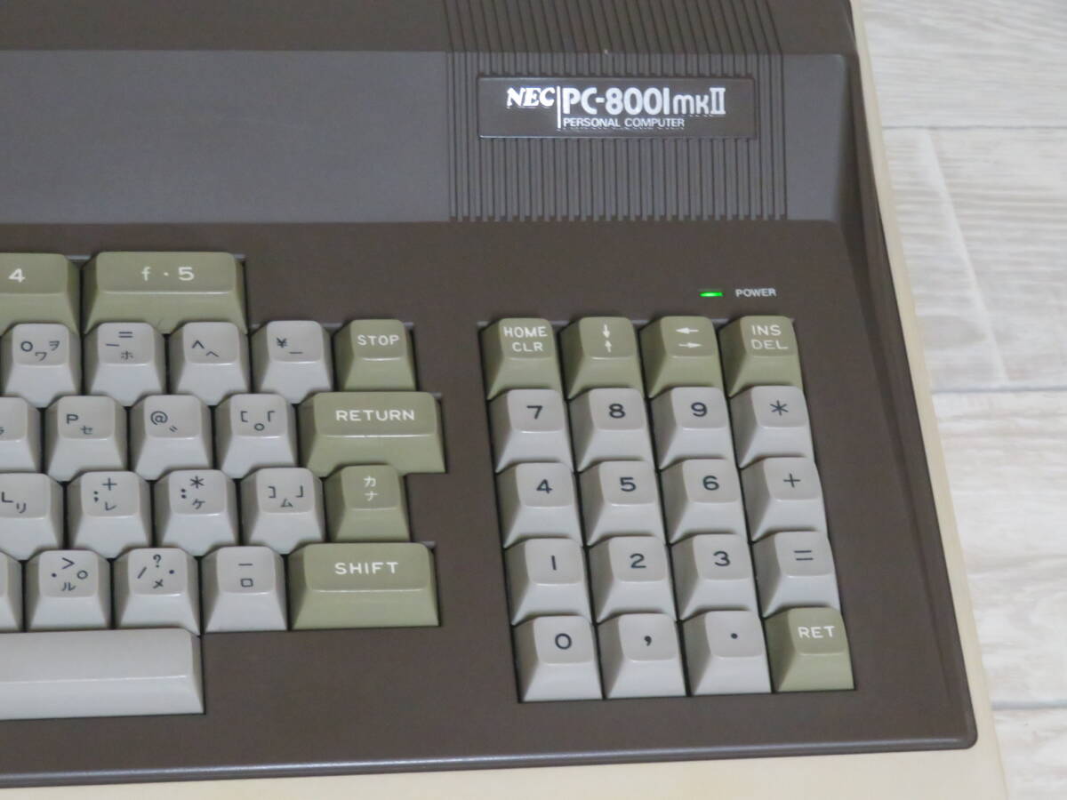 希少 レア 当時物 NEC PC-8001MKⅡ レトロPC パーソナル 希少 レア 当時物 NEC PC-8001MKⅡ レトロPC パーソナル