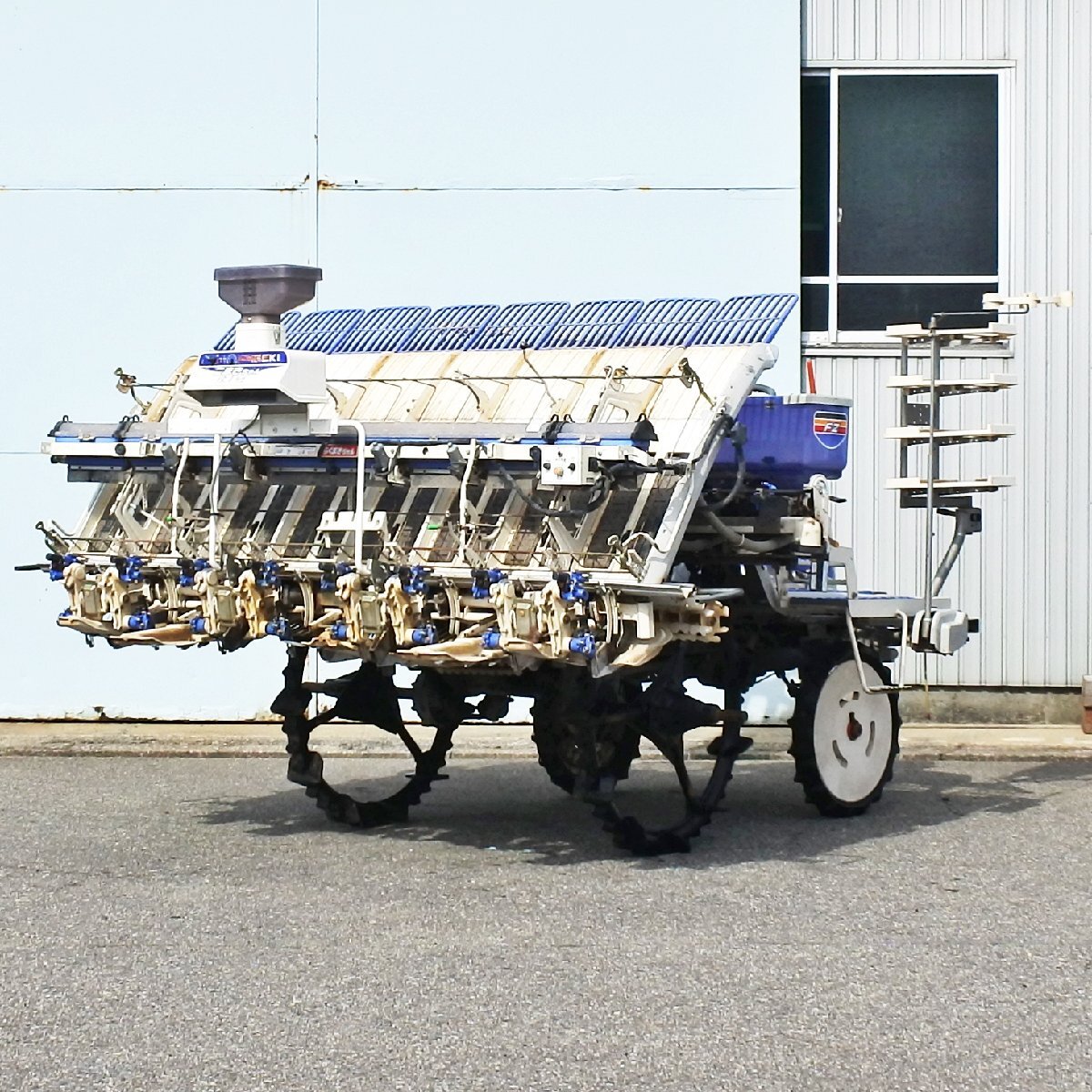 富山】イセキ 田植機 PZV80HD-ULF 8条植 1043時間 23馬力 施肥機 富山】イセキ 田植機 PZV80HD-ULF 8条植 1043時間 23馬力 施肥機