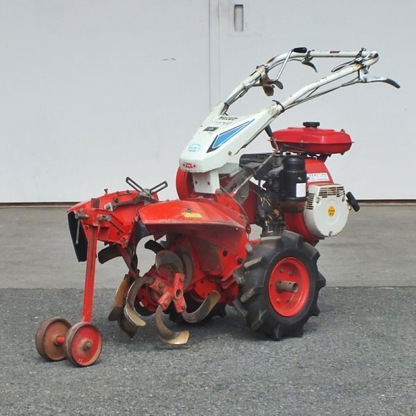 群馬】マメトラ 管理機 7馬力 SRV4D ハンドル反転 回転 ねぎ 群馬】マメトラ 管理機 7馬力 SRV4D ハンドル反転 回転 ねぎ