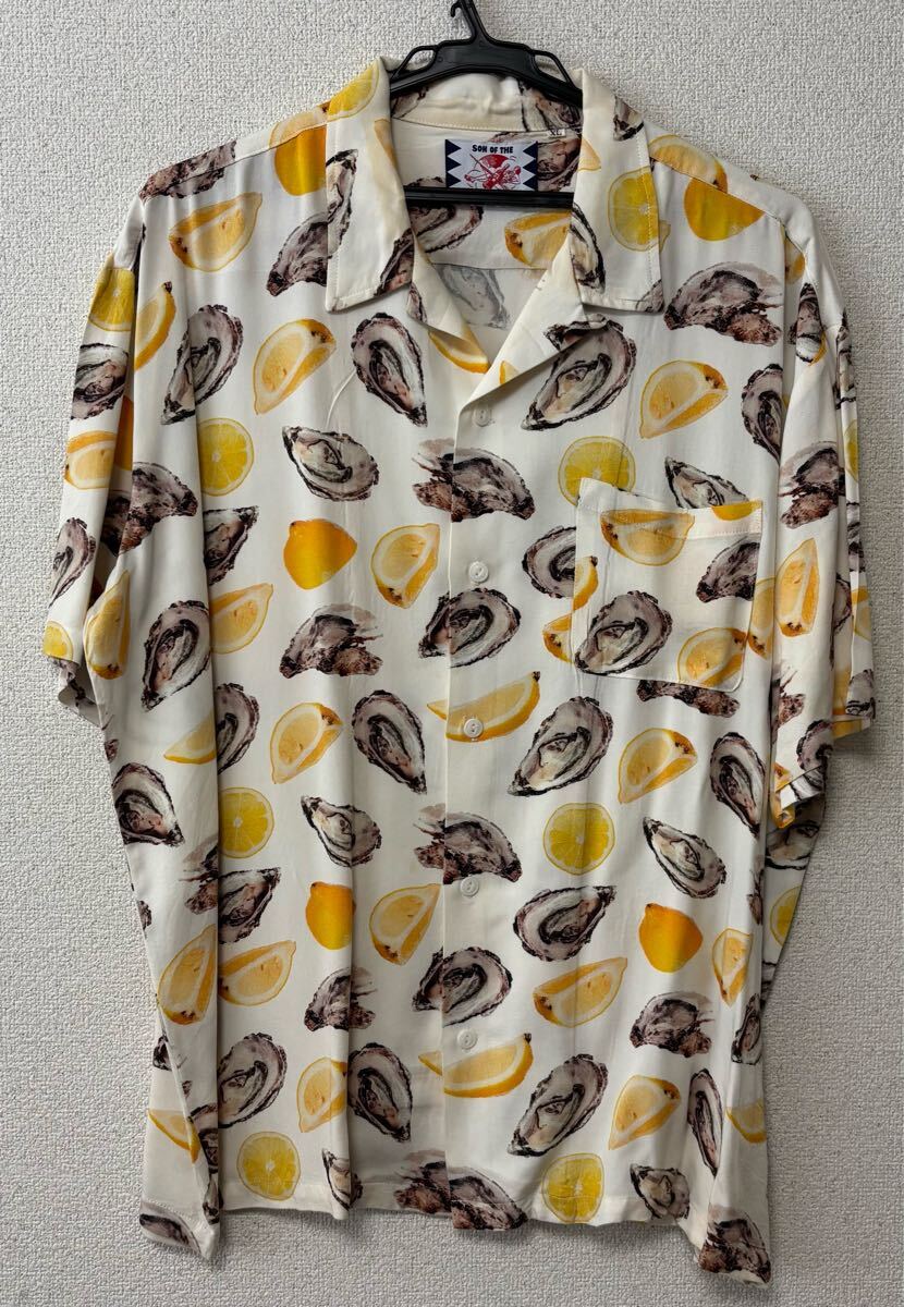 送料無料 SON OF THE CHEESE サノバチーズ OYSTER SHIRTS XL 送料無料 SON OF THE CHEESE サノバチーズ OYSTER SHIRTS XL
