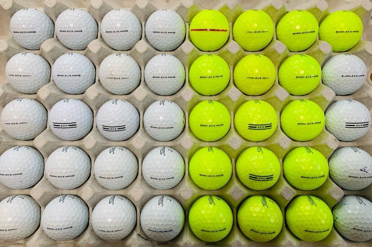 タイトリストAVXゴルフロストボール40個 Titleist GOLFカラー タイトリストAVXゴルフロストボール40個 Titleist GOLFカラー