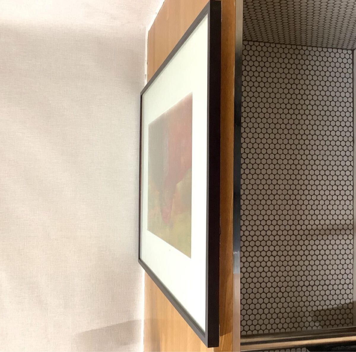田村能里子 作品名/不明 工芸品 額入り 額縁 壁画 美術品 絵画 田村能里子 作品名/不明 工芸品 額入り 額縁 壁画 美術品 絵画