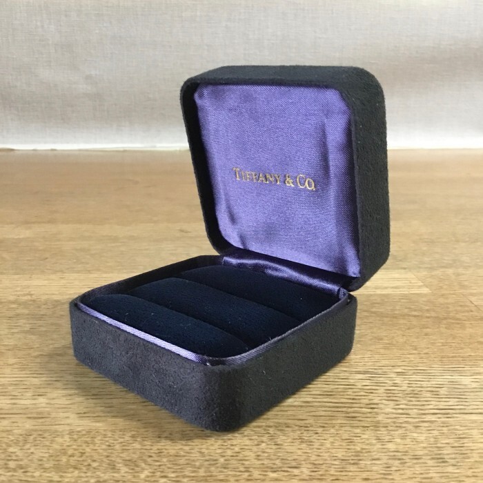 TIFFANY&Co. ティファニー リングケース/外箱 ブラック×パープル TIFFANY&Co. ティファニー リングケース/外箱 ブラック×パープル