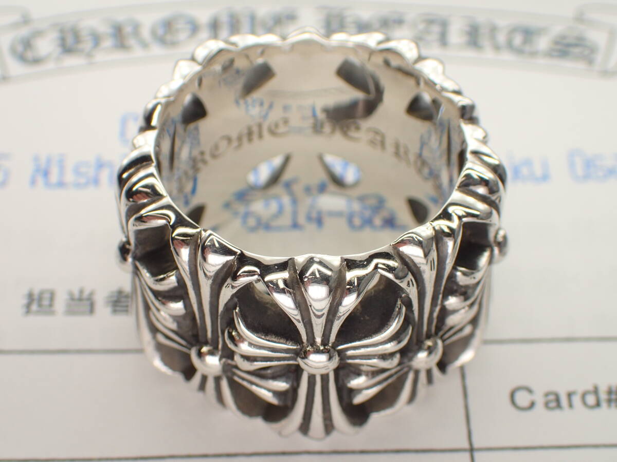 正規品☆CHROME HEARTS ☆セメタリークロスリング18号(指輪 正規品☆CHROME HEARTS ☆セメタリークロスリング18号(指輪