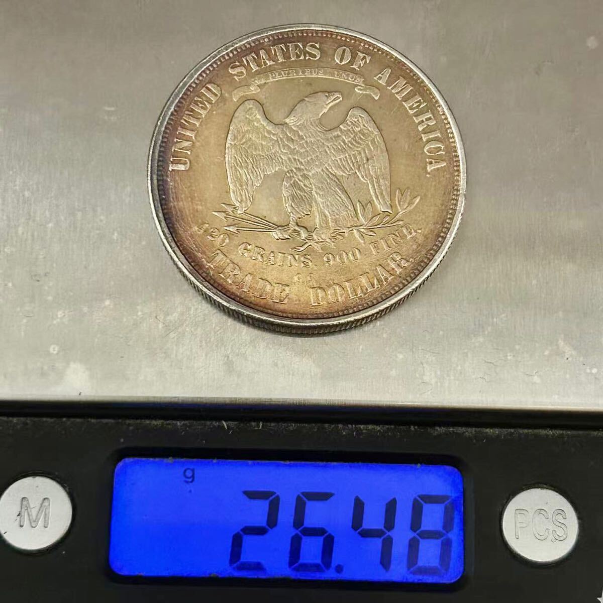 銀貨 1875年 アメリカ貿易銀 1ドル トレード ダラー銀貨 銀貨 1875年 アメリカ貿易銀 1ドル トレード ダラー銀貨