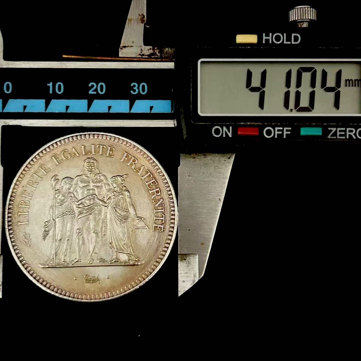 銀貨 1974年 ヘラクレス&女神 50フラン銀貨 フランス 銀貨 硬貨 銀貨 1974年 ヘラクレス&女神 50フラン銀貨 フランス 銀貨 硬貨