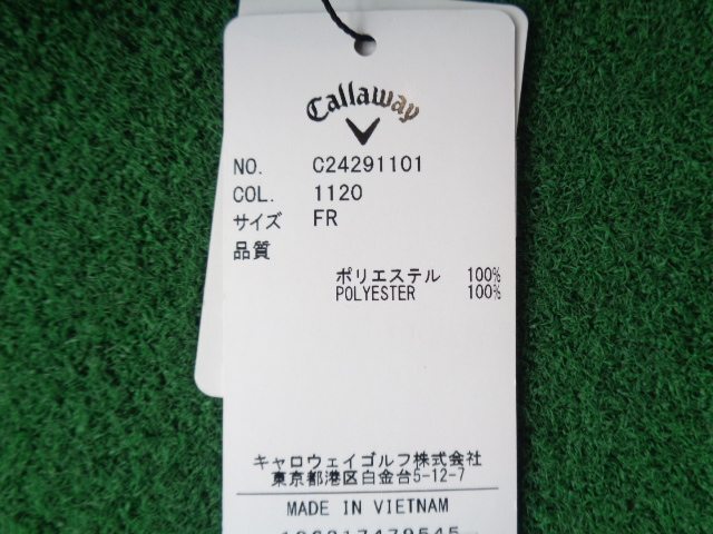 GK石川橋●新品976 キャロウェイ◆アスレ キャップ◆C24291101◆ネイビー◆