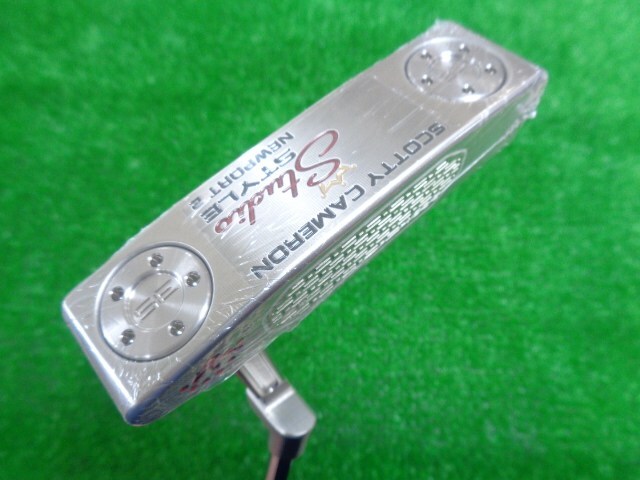 GK栄三越■ 802 【新品】タイトリスト◆STUDIO STYLE 2025◆NEWPORT2◆オリジナルスチール◆33インチ◆パター◆人気◆おすすめ スコッティ・キャメロン