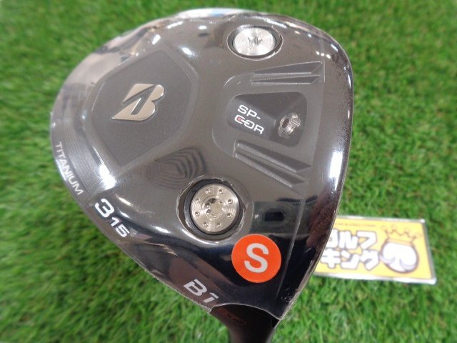 GK栄三越■ 430 【新品】【値下げ】ブリヂストン B1 ST◆VENTUS BS6 ◆S◆15度◆3W◆オススメ◆お買い得◆ヘッドカバー有◆人気◆