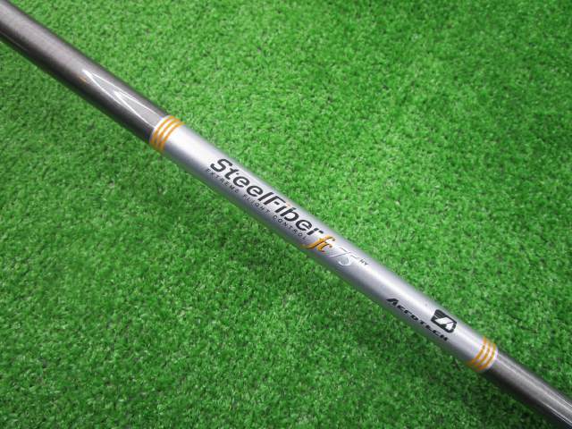 GK古城■ 947 スチールファイバーfc75★F3★38インチ★F3（R相當(dāng)）★中古シャフト★トゥルーテンパー★