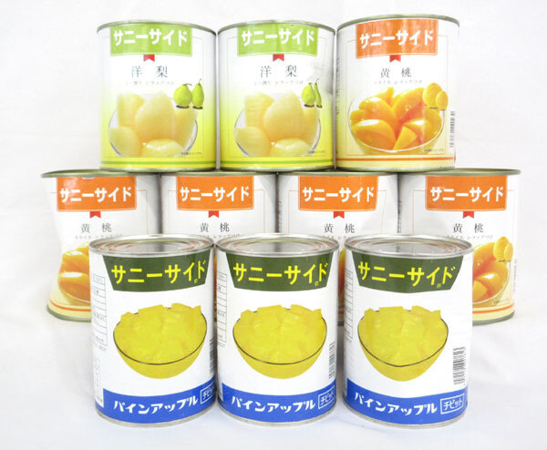送料300円(税込)□bv310□◎(250407)缶詰 サニーサイド(黄桃 送料300円(税込)□bv310□◎(250407)缶詰 サニーサイド(黄桃