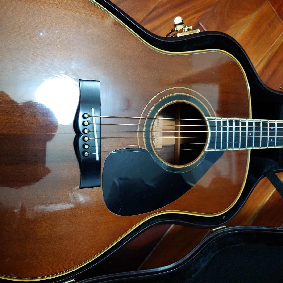  Yamaha L31A поздняя версия - ka Ran da одиночный доска 1981 год Terry подписан трещина выпуклось изгиб нет ателье me Inte settled громкость есть звуки хороший близко год высококлассный Yamaha с футляром 
