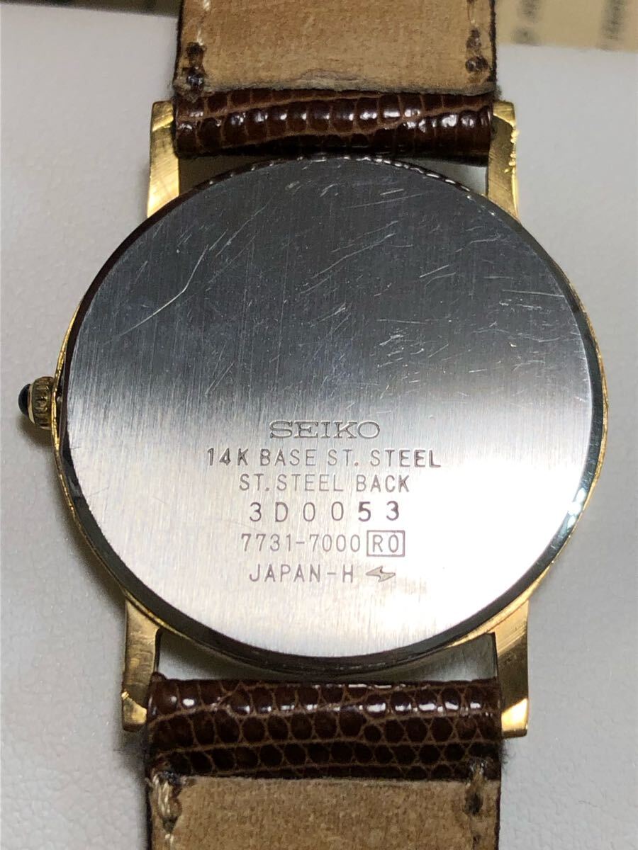 Seiko ドルチェ 14K 動作品(セイコー)|売買されたオークション Seiko ドルチェ 14K 動作品(セイコー)|売買されたオークション