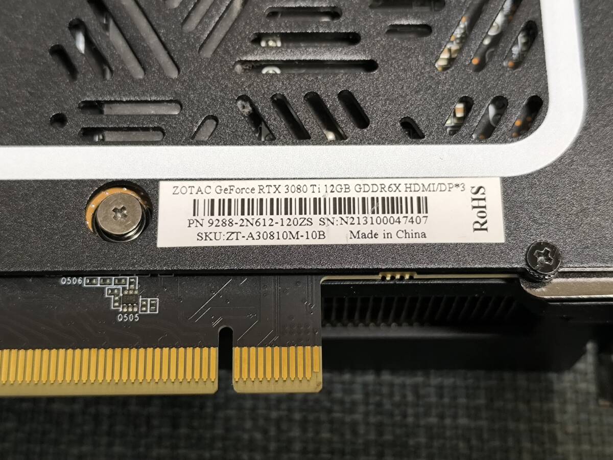 Nvidia Zotac RTX 3080 Ti 12GB графическая плата OEM модель 