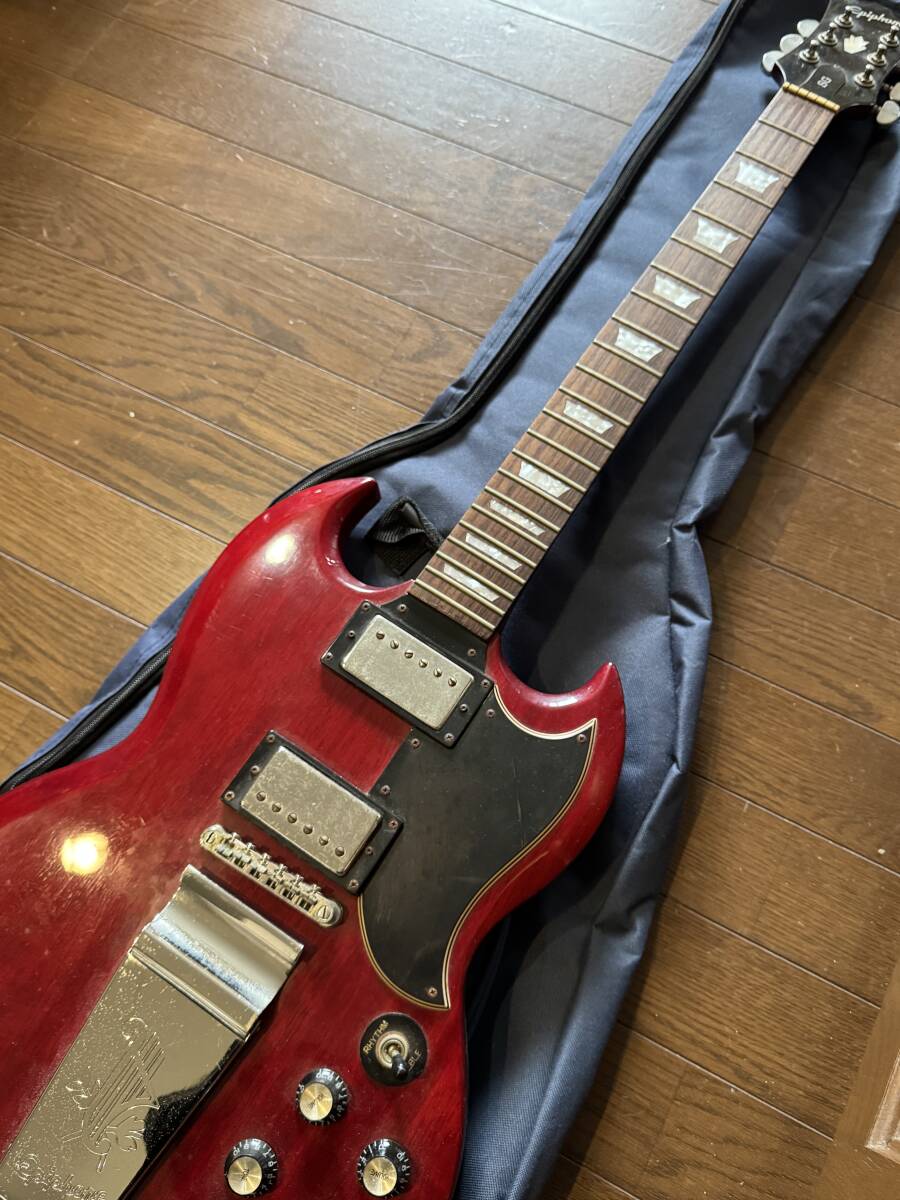 Yahoo!オークション - 【希少 ロングヴァイブローラ】Epiphone Yahoo!オークション - 【希少 ロングヴァイブローラ】Epiphone