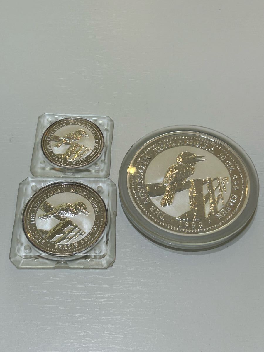 1998年 オーストラリア 銀貨 1ドル銀貨 1オンス 1OZ 2ドル銀貨 2 1998年 オーストラリア 銀貨 1ドル銀貨 1オンス 1OZ 2ドル銀貨 2
