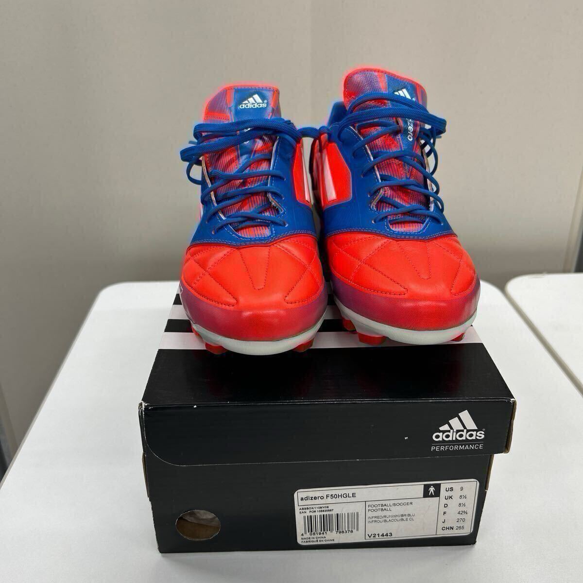 新品未使用】adidas サッカースパイク アディゼロ F50 HG 新品未使用】adidas サッカースパイク アディゼロ F50 HG