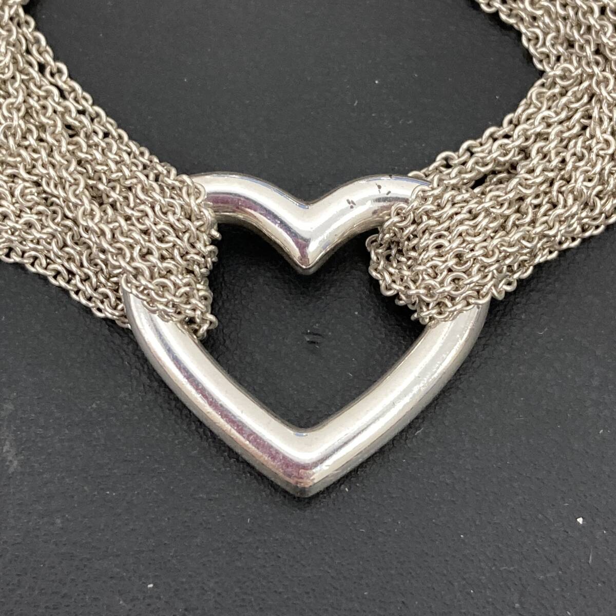 TIFFANY&Co. ティファニー オープンハート トグル チェーン TIFFANY&Co. ティファニー オープンハート トグル チェーン