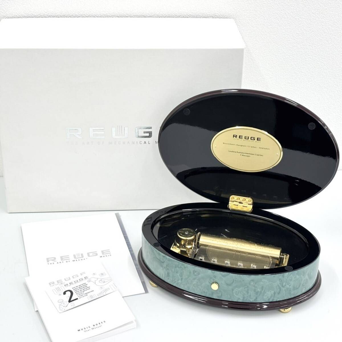 A】REUGE リュージュ オルゴール 72弁 カヴァレリア A】REUGE リュージュ オルゴール 72弁 カヴァレリア