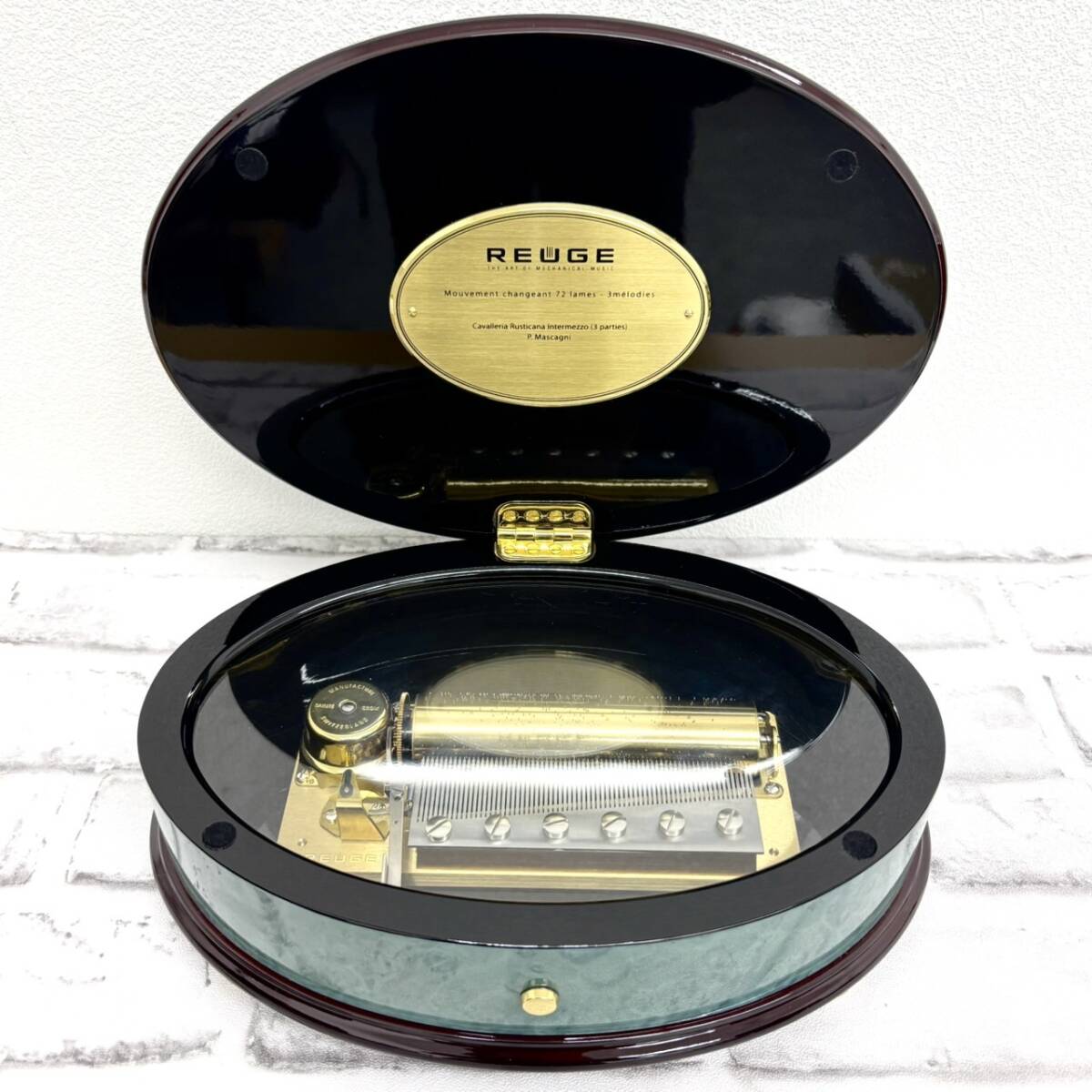 A】REUGE リュージュ オルゴール 72弁 カヴァレリア A】REUGE リュージュ オルゴール 72弁 カヴァレリア