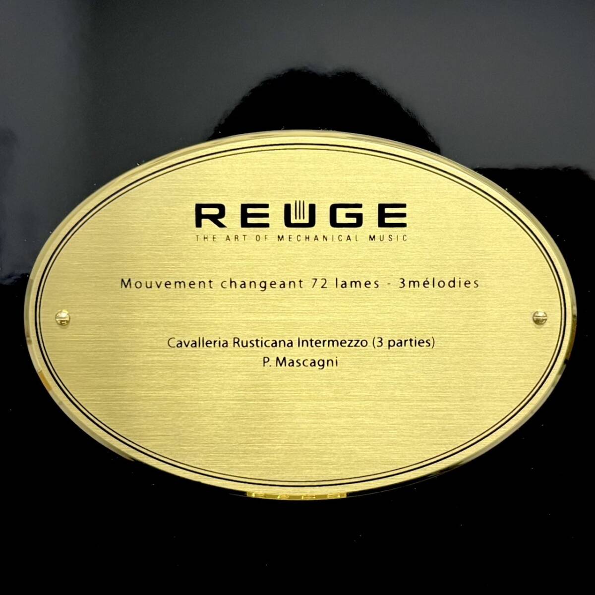 A】REUGE リュージュ オルゴール 72弁 カヴァレリア A】REUGE リュージュ オルゴール 72弁 カヴァレリア
