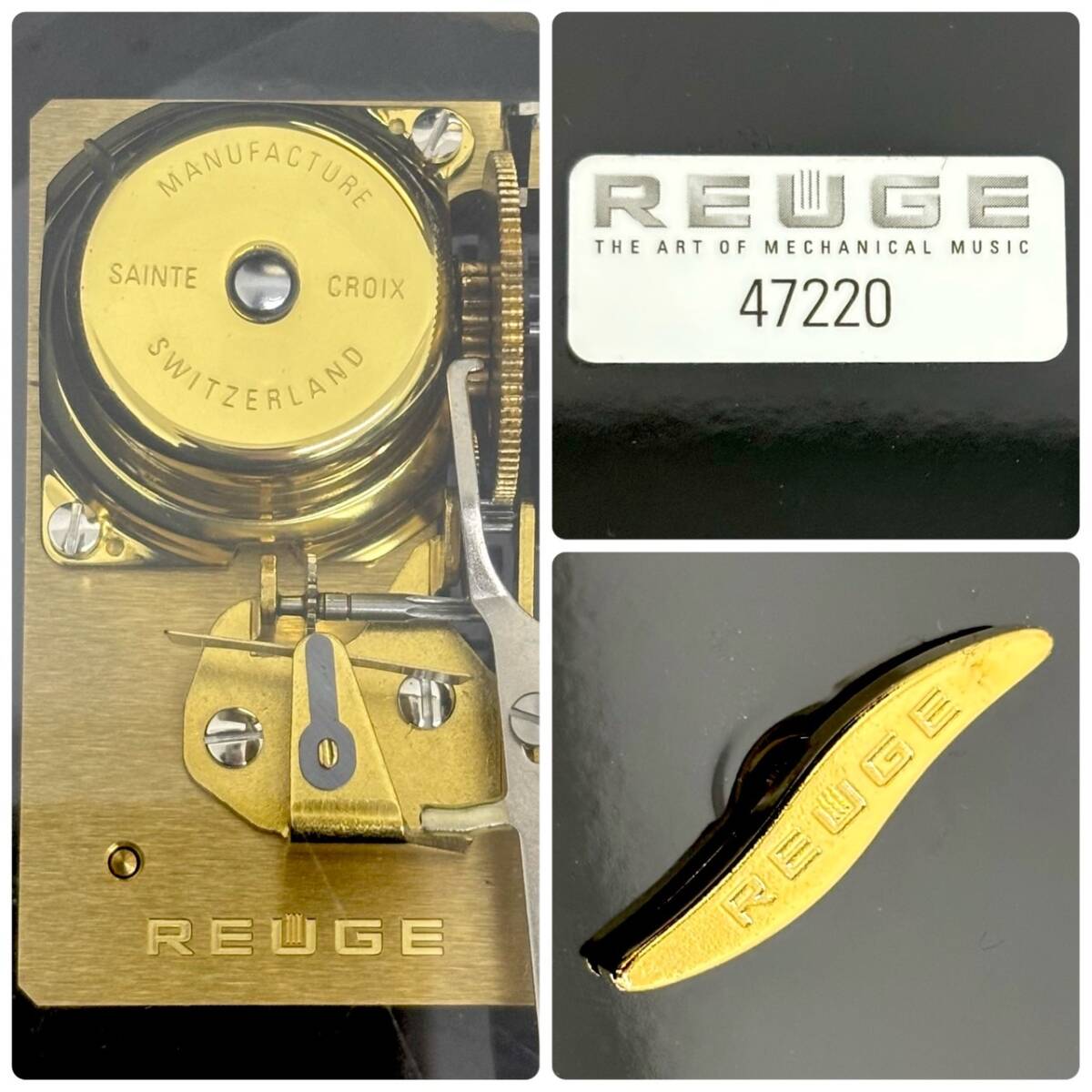 A】REUGE リュージュ オルゴール 72弁 カヴァレリア A】REUGE リュージュ オルゴール 72弁 カヴァレリア