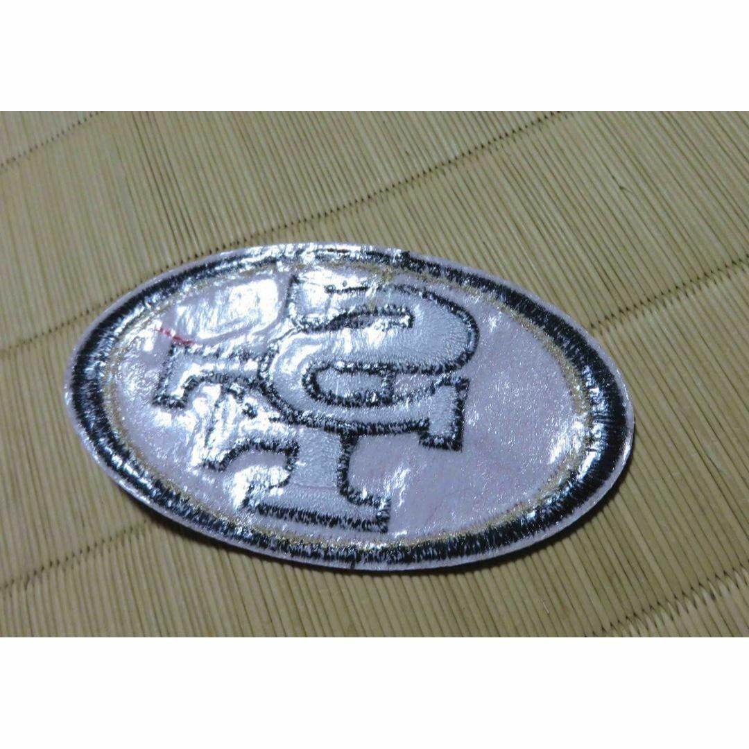 赤小豆49ers楕円》激渋 NFL San Francisco 49ers 刺繍ワッペン 赤小豆49ers楕円》激渋 NFL San Francisco 49ers 刺繍ワッペン