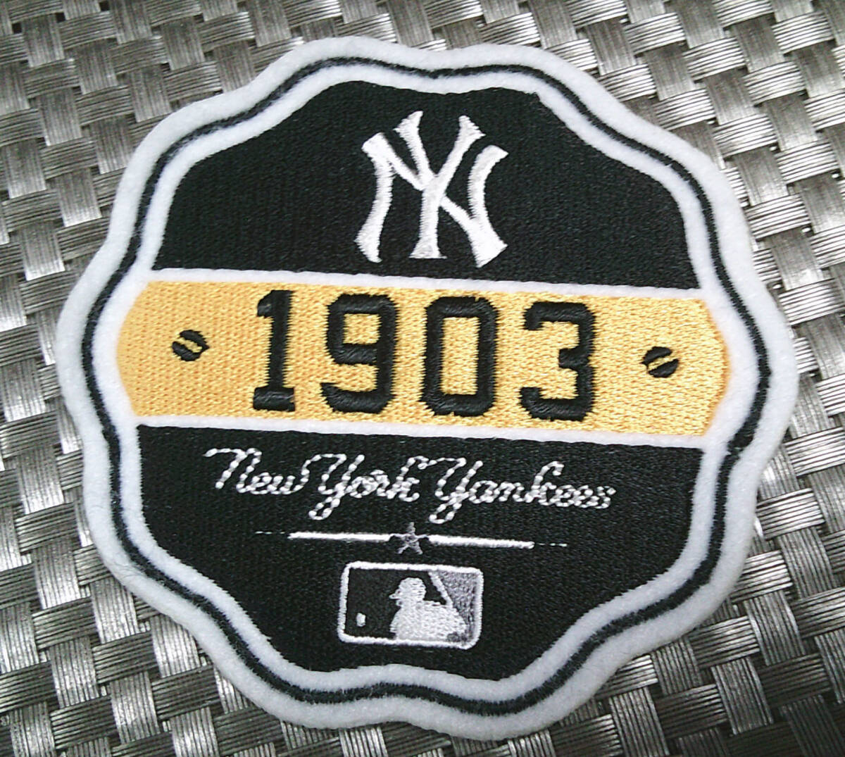 黒黄1903NY》球魂 新品MLB ニューヨーク・ヤンキースNew