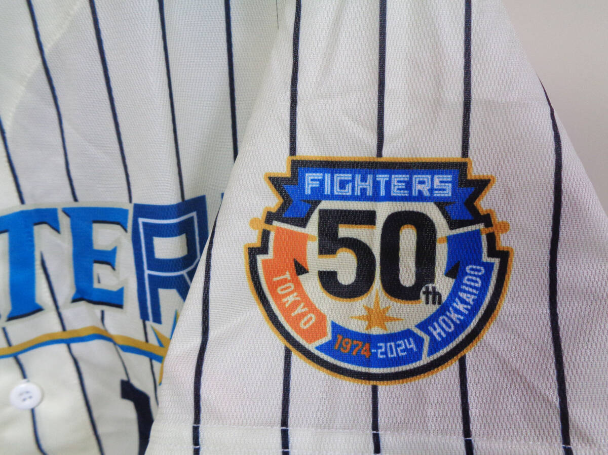 50TH《新品》北海道日本ハム 50周年 限定ユニフォーム 背 50TH《新品》北海道日本ハム 50周年 限定ユニフォーム 背