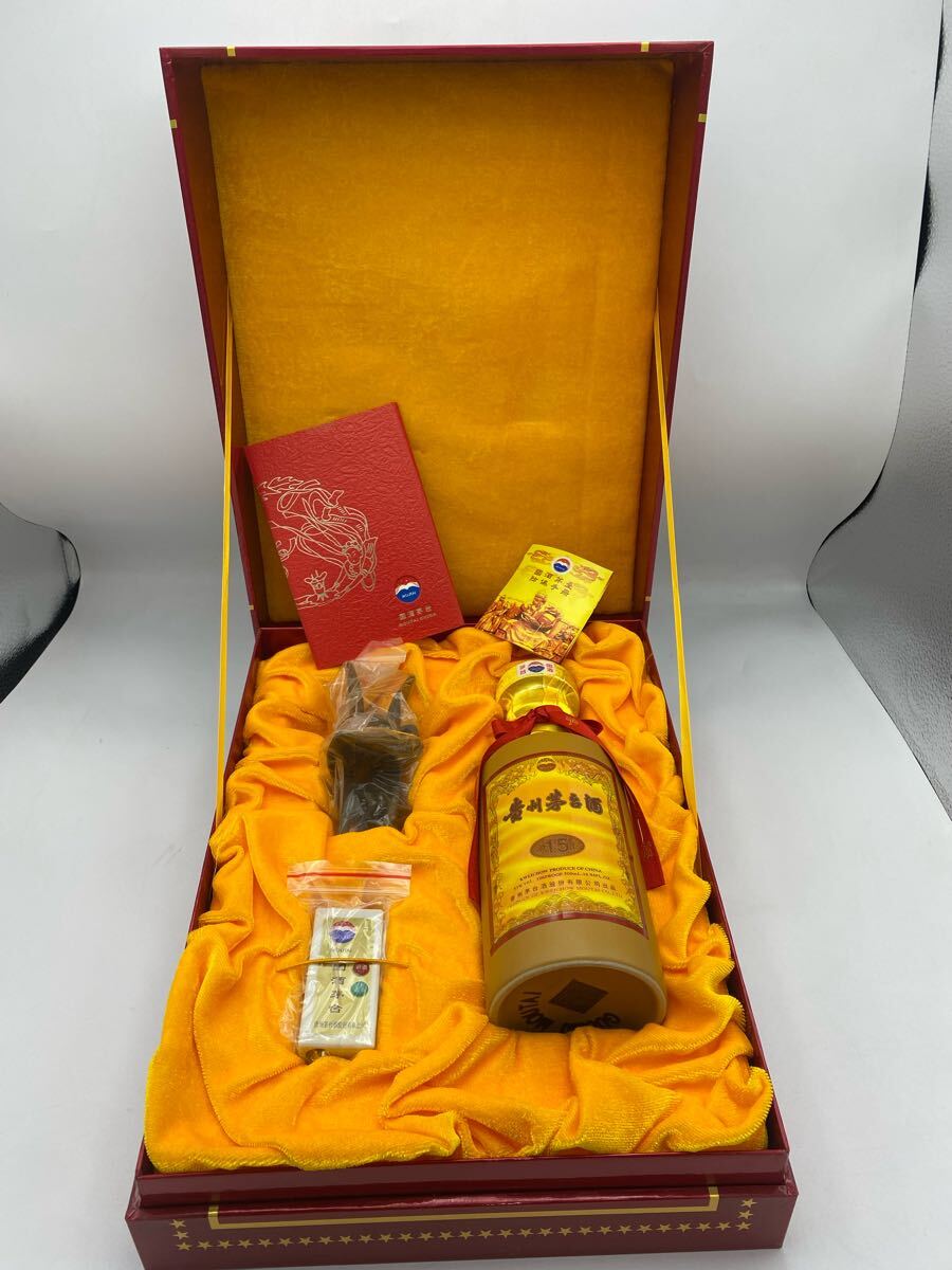 未開栓】貴州茅台酒 15年 2017 978g 中国酒 白酒 マオタイ酒 未開栓】貴州茅台酒 15年 2017 978g 中国酒 白酒 マオタイ酒