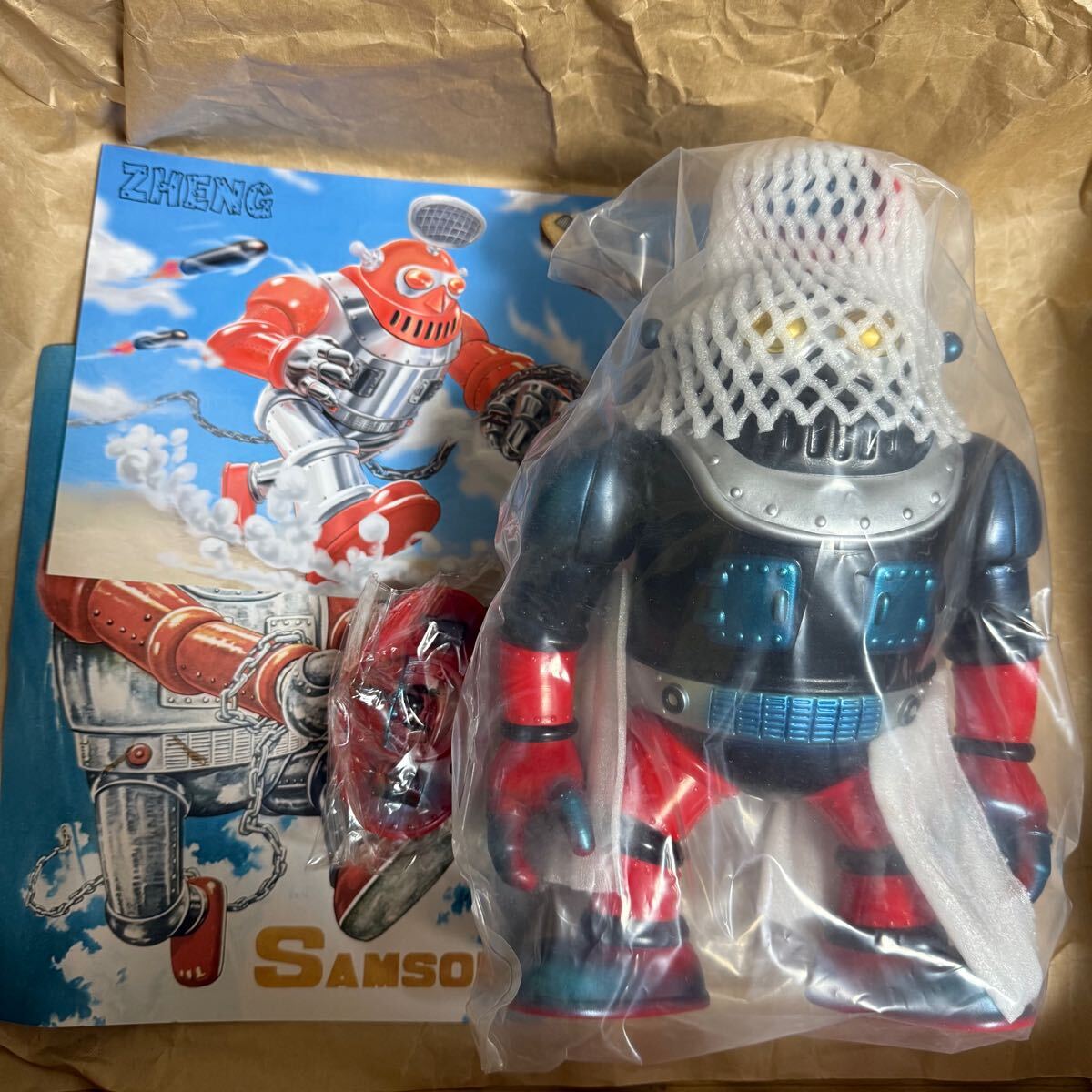 ZHENGZHENGMONSTER SAMSON ROBOT ブルー ZHENG サムソン ソフビ ZHENGZHENGMONSTER SAMSON ROBOT ブルー ZHENG サムソン ソフビ