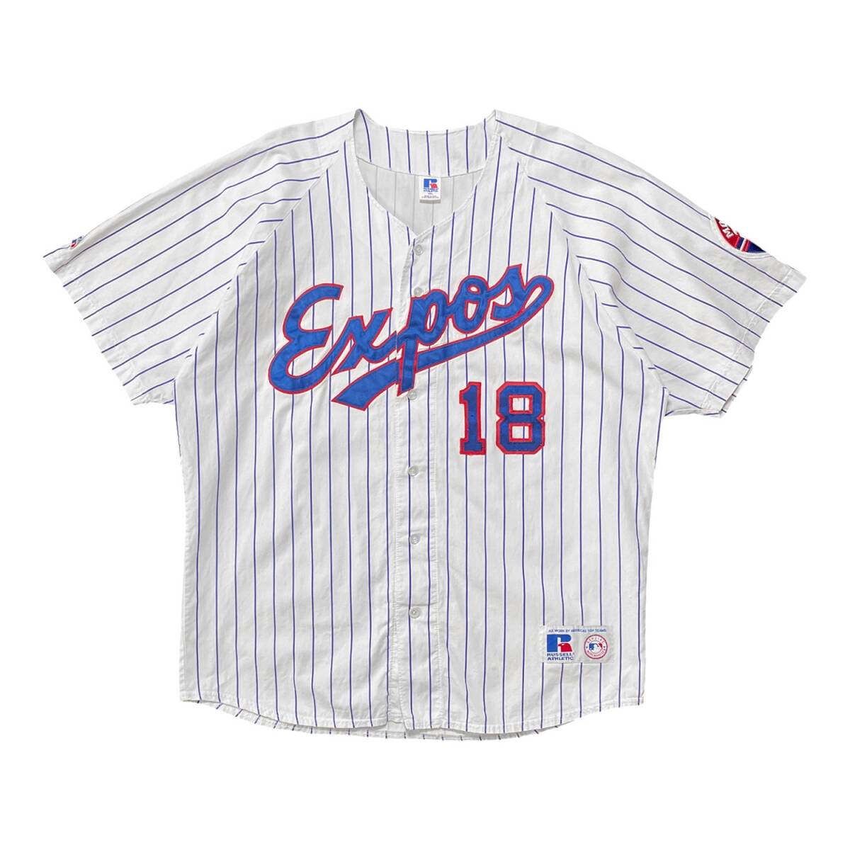 古着 USA製 90S ラッセル MLB モントリオールエクスポズ