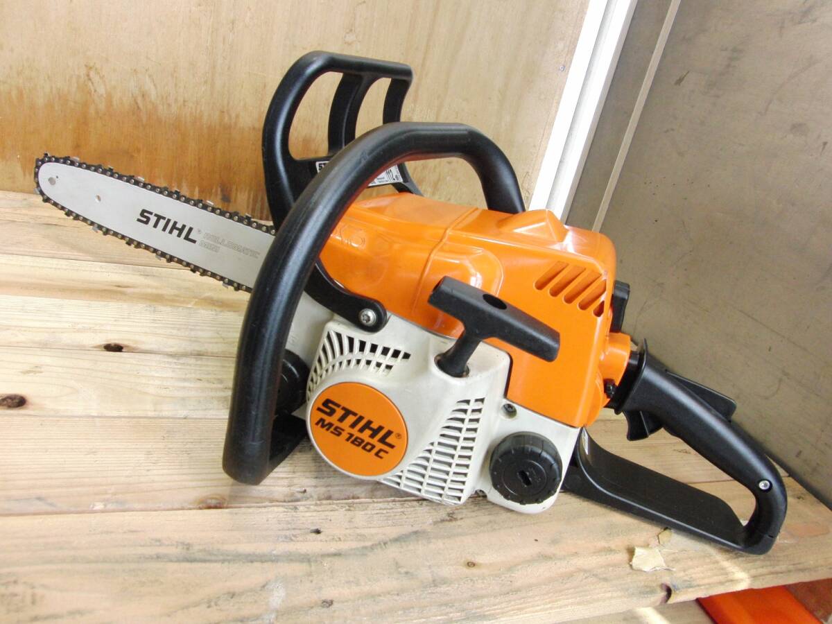 STIHL / スチール 31cc 軽量コンパクトチェンソー MS180C-BE STIHL / スチール 31cc 軽量コンパクトチェンソー MS180C-BE