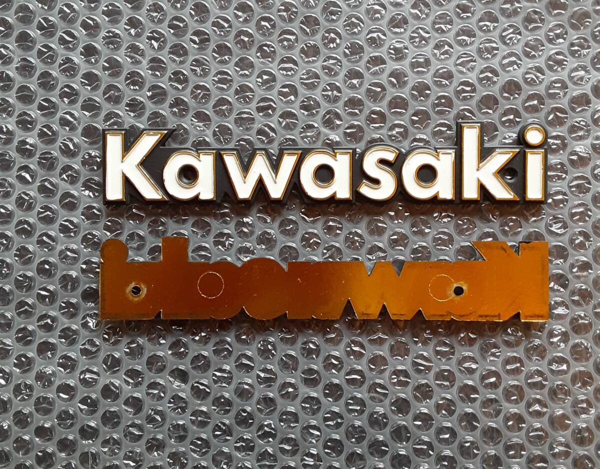 カワサキ kawasaki ロングピッチ タンクエンブレム 外装 Z1R Z1 カワサキ kawasaki ロングピッチ タンクエンブレム 外装 Z1R Z1