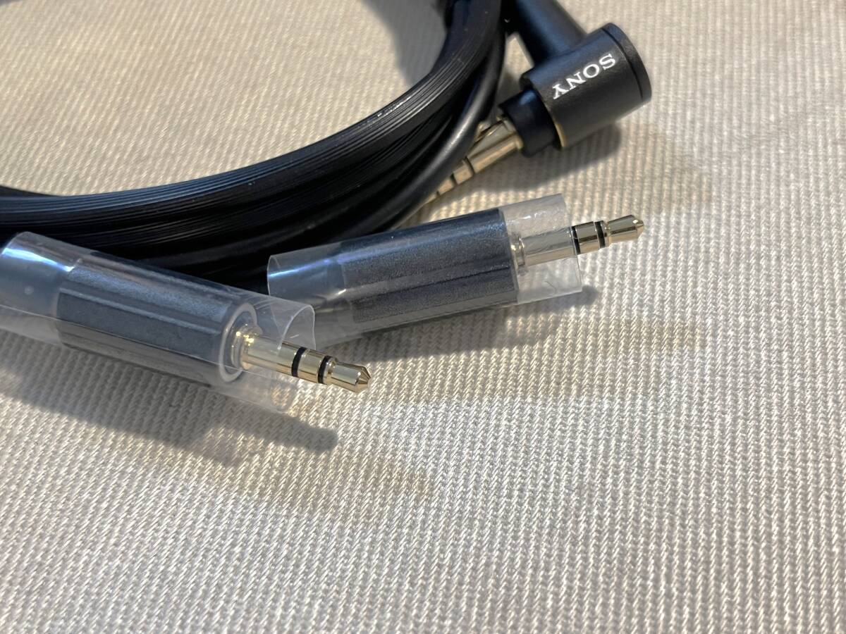 SONY MDR-Z1R付属ヘッドホンケーブル 4 4mm(5極) - 3 5mm x2 SONY MDR-Z1R付属ヘッドホンケーブル 4 4mm(5極) - 3 5mm x2