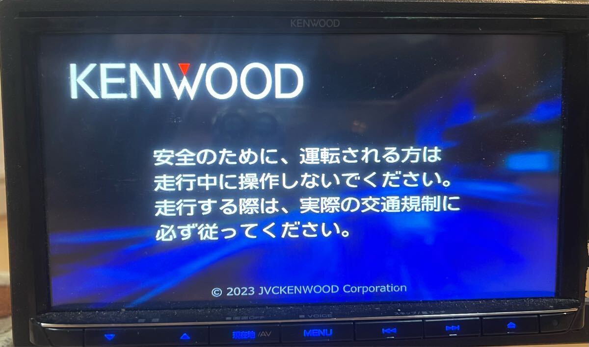 KENWOOD ケンウッド メモリーナビ MDV-S710 地図データ2022年 KENWOOD ケンウッド メモリーナビ MDV-S710 地図データ2022年