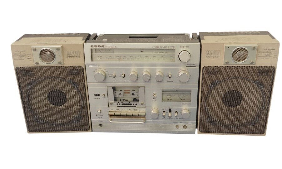R-02871 marantz SUPERSCOPE CRS-7000 大型ラジカセ オーディオ R-02871 marantz SUPERSCOPE CRS-7000 大型ラジカセ オーディオ