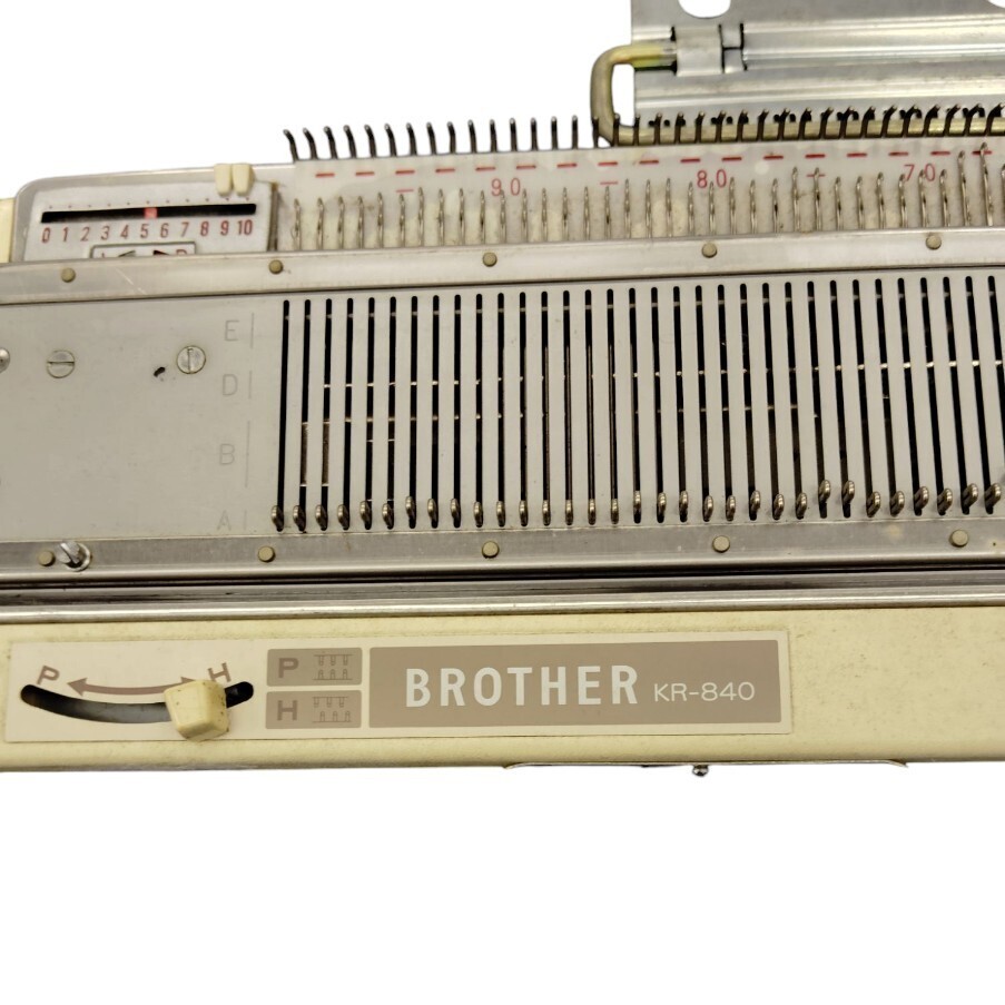 R2-00022 brother ブラザー KR-840 ゴム編み機 ハンドクラフト R2-00022 brother ブラザー KR-840 ゴム編み機 ハンドクラフト