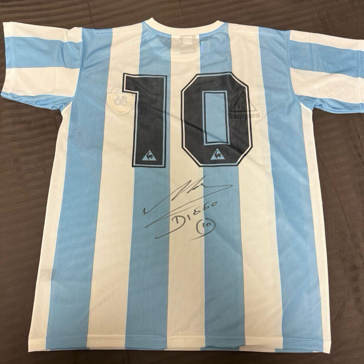 マラドーナ 直筆サイン ユニフォーム アルゼンチン代表 メッシ マラドーナ 直筆サイン ユニフォーム アルゼンチン代表 メッシ