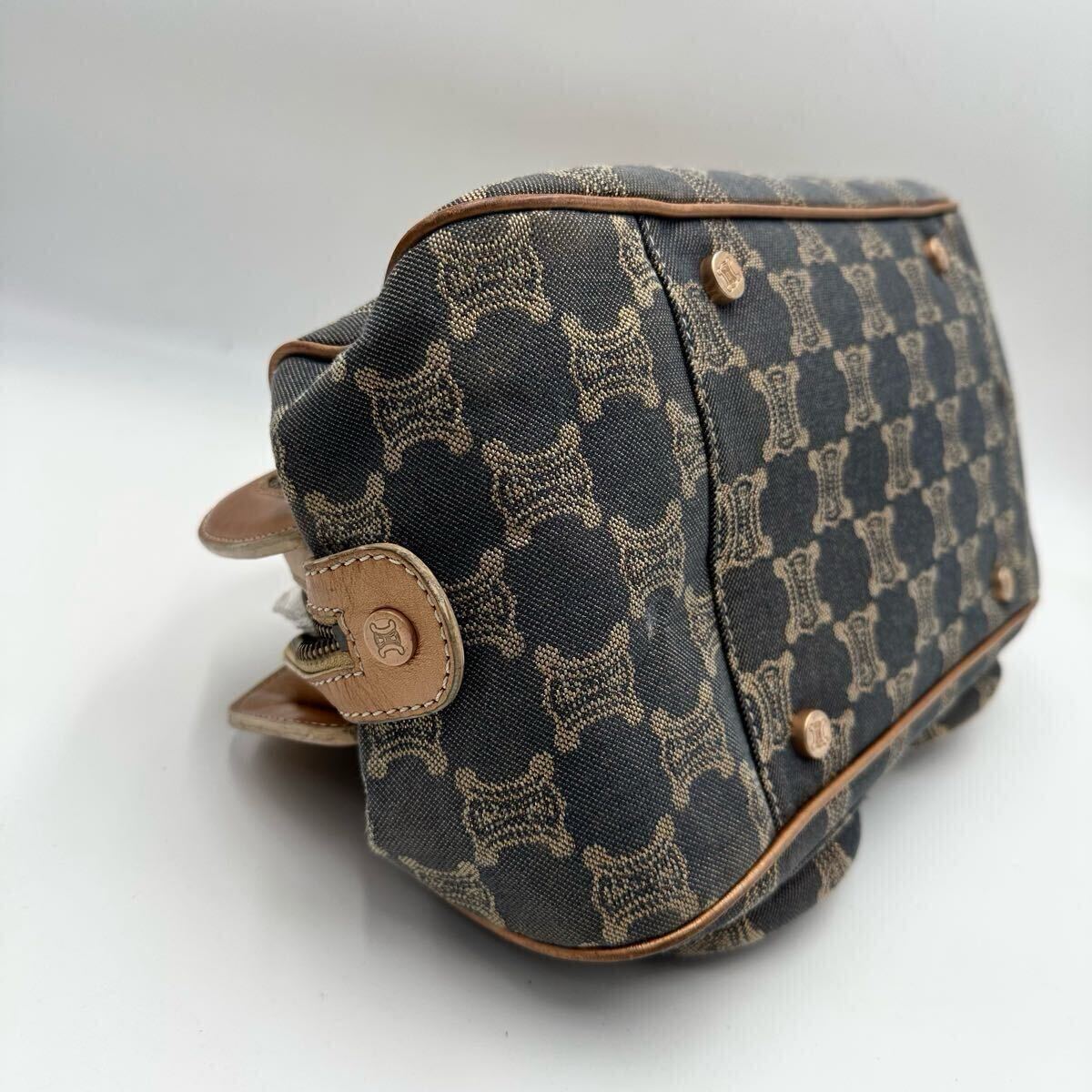 1円〜 希少 セリーヌ CELINE パリマカダム デニム ハンドバッグ 1円〜 希少 セリーヌ CELINE パリマカダム デニム ハンドバッグ