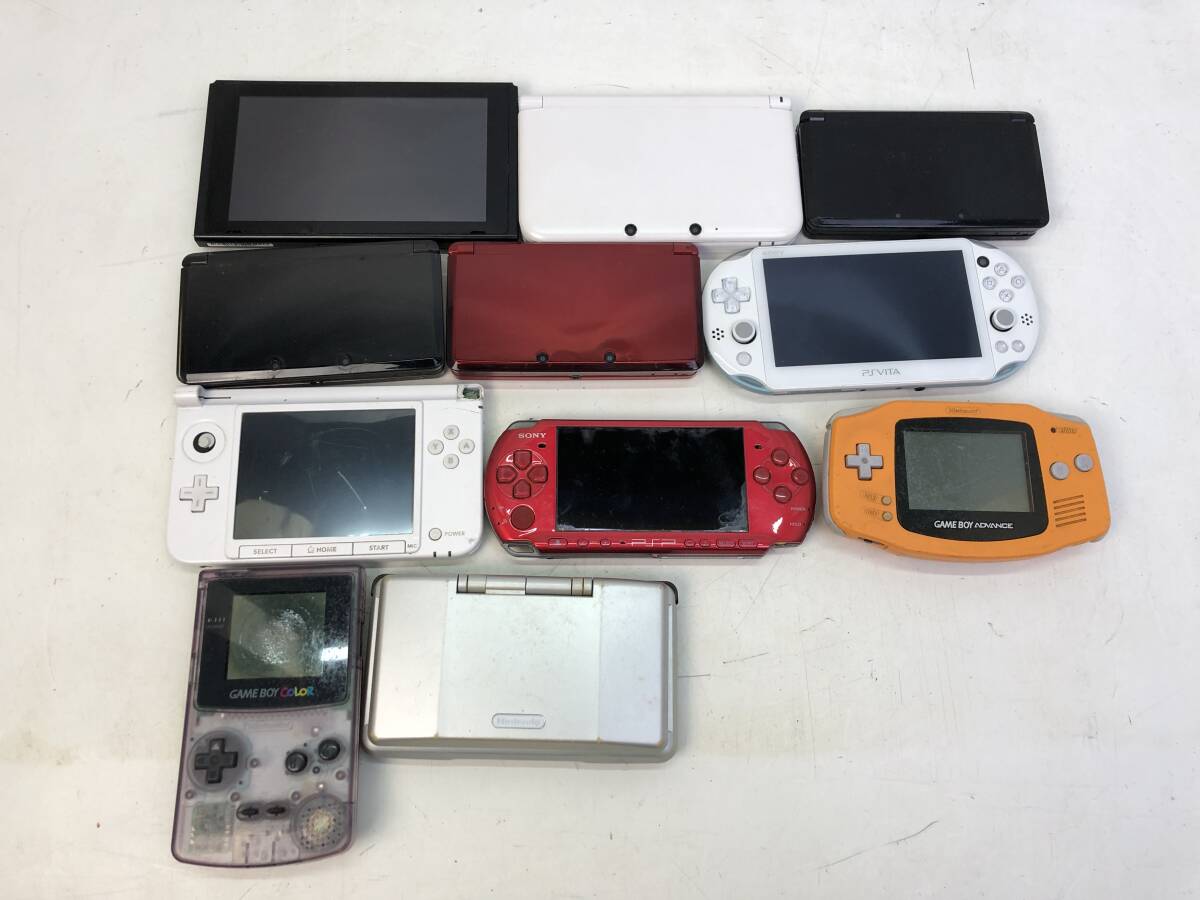 01w7084 1円~ 携帯ゲーム機 11点まとめ 3DS DS PSVita PSP 01w7084 1円~ 携帯ゲーム機 11点まとめ 3DS DS PSVita PSP
