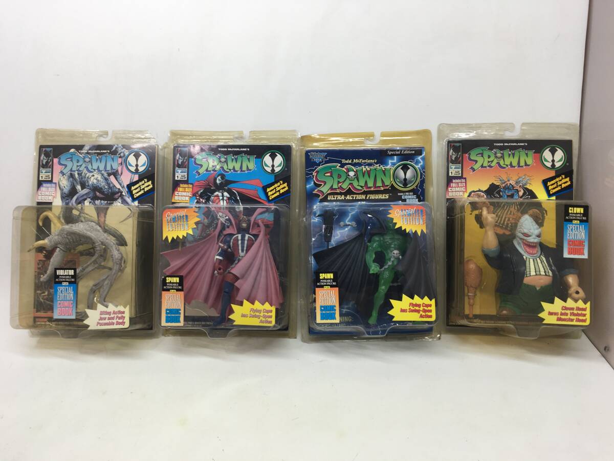 01w7609 SPAWN フィギュア セット まとめ売り スポーン 中古品 01w7609 SPAWN フィギュア セット まとめ売り スポーン 中古品